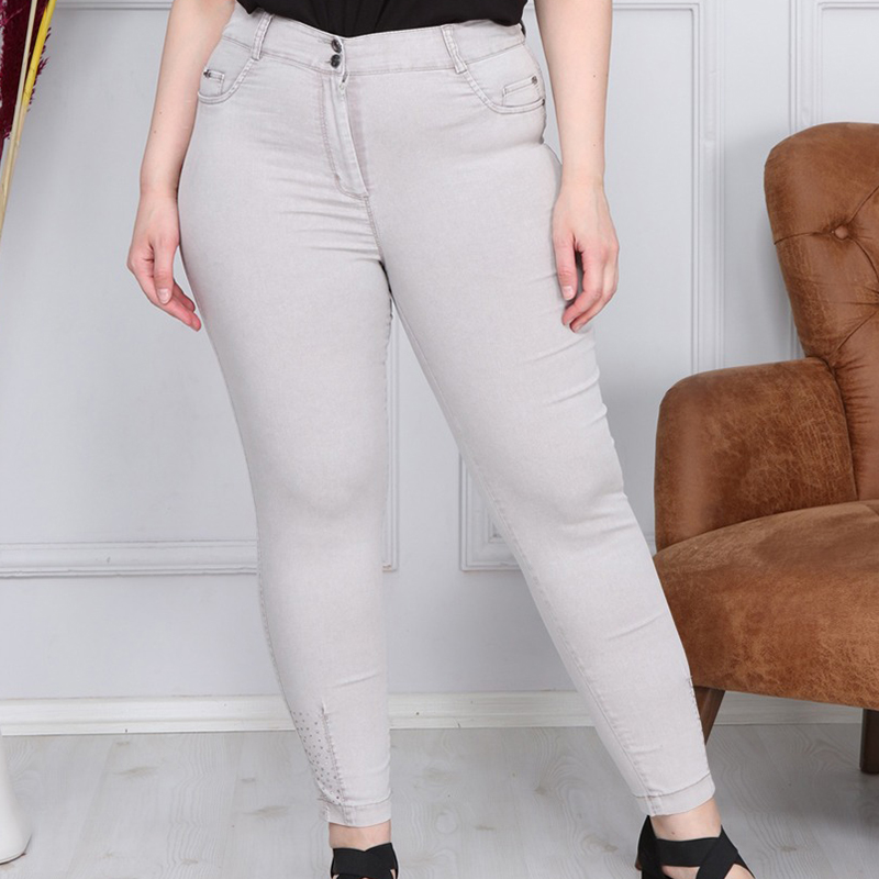 8539 Büyük Beden Bayan Pantolon 8539 Büyük Beden Bayan Pantolon