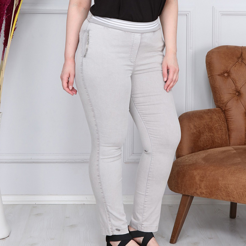 8540 Büyük Beden Bayan Pantolon 8540 Büyük Beden Bayan Pantolon